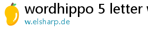 wordhippo 5 letter words